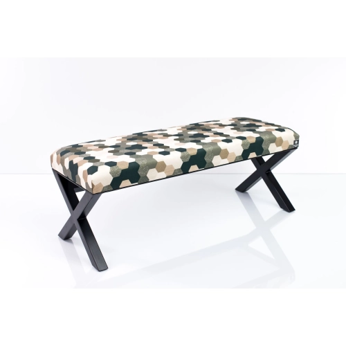 Ławka Pufa Tapicerowana Print AC2 LGM-11 Rozmiary od 50 cm do 200 cm