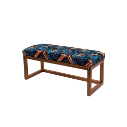 Ławka Pufa Tapicerowana Siedzisko Gładkie Monstera 03 LGM-2 Rozmiary od 45 cm do 200 cm