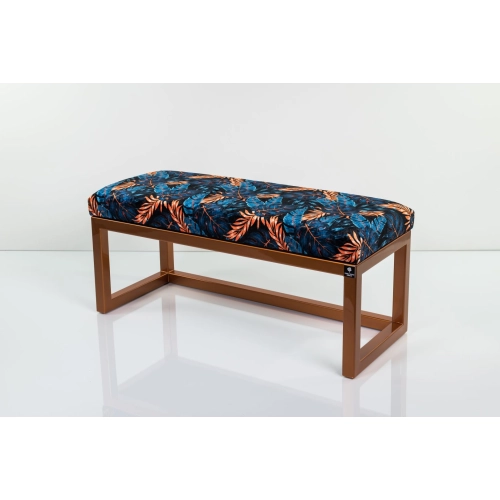 Ławka Pufa Tapicerowana Siedzisko Gładkie Monstera 03 LGM-2 Rozmiary od 45 cm do 200 cm