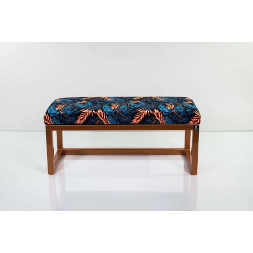 Ławka Pufa Tapicerowana Siedzisko Gładkie Monstera 03 LGM-2 Rozmiary od 45 cm do 200 cm