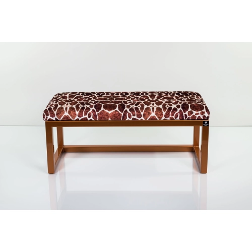 Ławka Pufa Tapicerowana Siedzisko Gładkie Żyrafa 01 LGM-2 Rozmiary od 45 cm do 200 cm