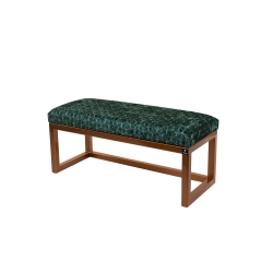 Ławka Pufa Tapicerowana Siedzisko Gładkie Wachlarze Artdeco 03 LGM-2 Rozmiary od 45 cm do 200 cm