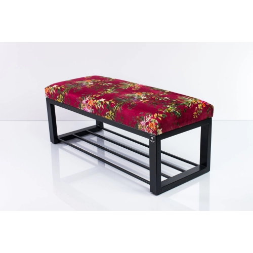 Ławka Pufa Tapicerowana Paradis 02 Stal LGM-6 Rozmiary od 50 cm do 200 cm