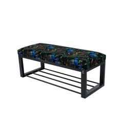 Ławka Pufa Tapicerowana Pawie Stal LGM-6 Rozmiary od 50 cm do 200 cm