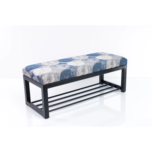 Ławka Pufa Tapicerowana NODO 1391 Stal LGM-7 Rozmiary od 50 cm do 200 cm