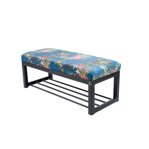 Ławka Pufa Tapicerowana Paradis 05 Stal LGM-7 Rozmiary od 50 cm do 200 cm