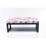 Ławka Pufa Tapicerowana Print AB3 Stal LGM-7 Rozmiary od 50 cm do 200 cm