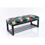 Ławka Pufa Tapicerowana Tropic 04 Stal LGM-7 Rozmiary od 50 cm do 200 cm