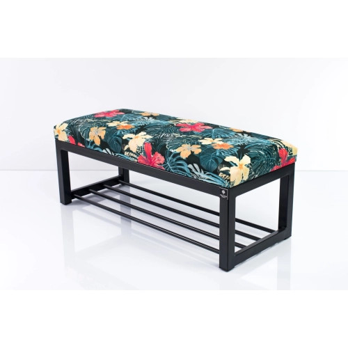 Ławka Pufa Tapicerowana Tropic 04 Stal LGM-7 Rozmiary od 50 cm do 200 cm