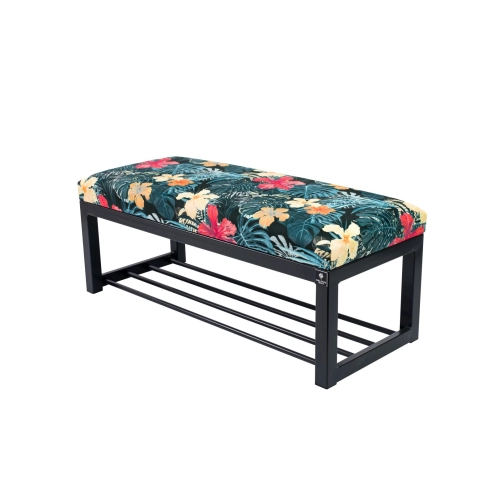 Ławka Pufa Tapicerowana Tropic 04 Stal LGM-7 Rozmiary od 50 cm do 200 cm