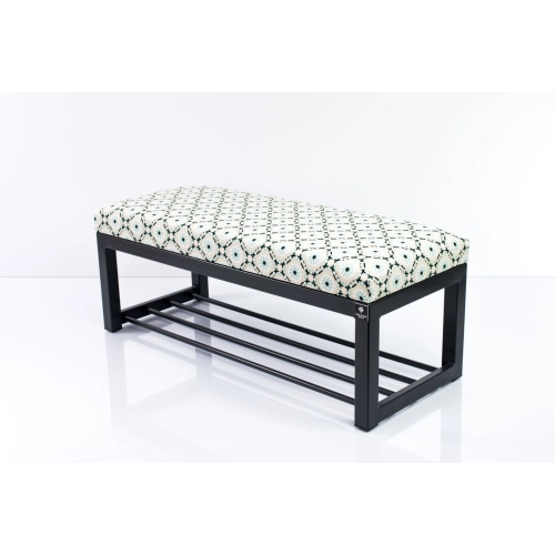 Ławka Pufa Tapicerowana Mandala Koła Stal LGM-7 Rozmiary od 50 cm do 200 cm