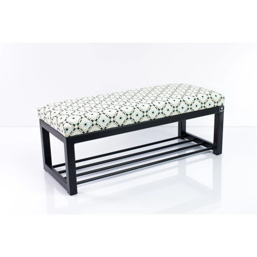 Ławka Pufa Tapicerowana Mandala Koła Stal LGM-7 Rozmiary od 50 cm do 200 cm