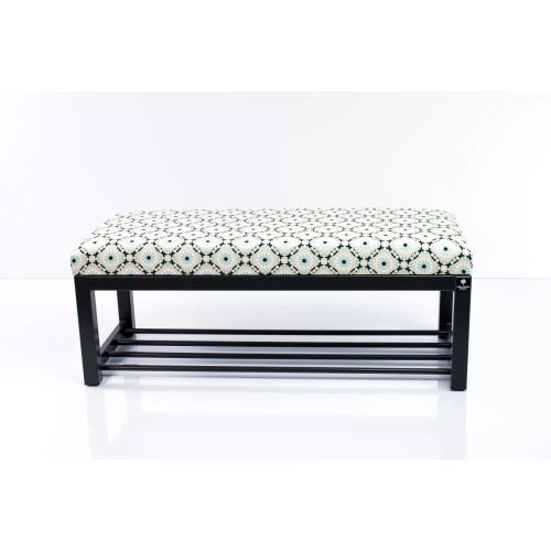 Ławka Pufa Tapicerowana Mandala Koła Stal LGM-7 Rozmiary od 50 cm do 200 cm