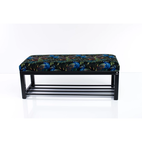 Ławka Pufa Tapicerowana Pawie Stal LGM-7 Rozmiary od 50 cm do 200 cm