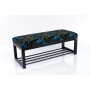 Ławka Pufa Tapicerowana Pawie Stal LGM-7 Rozmiary od 50 cm do 200 cm