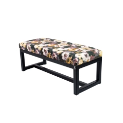 Ławka Pufa Tapicerowana Print AA3 Stal LGM-9 Rozmiary od 50 cm do 200 cm