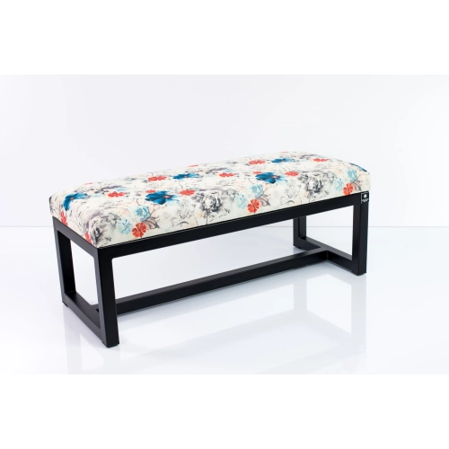 Ławka Pufa Tapicerowana Print AB1 Stal LGM-9 Rozmiary od 50 cm do 200 cm
