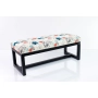 Ławka Pufa Tapicerowana Print AB1 Stal LGM-9 Rozmiary od 50 cm do 200 cm