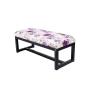 Ławka Pufa Tapicerowana Print AB3 Stal LGM-9 Rozmiary od 50 cm do 200 cm