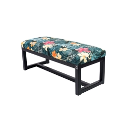 Ławka Pufa Tapicerowana Tropic 04 Stal LGM-9 Rozmiary od 50 cm do 200 cm