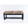 Ławka Pufa Tapicerowana Hexagony Mandala Stal LGM-9 Rozmiary od 50 cm do 200 cm