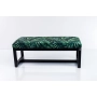 Ławka Pufa Tapicerowana Liście Tropikalne Stal LGM-9 Rozmiary od 50 cm do 200 cm