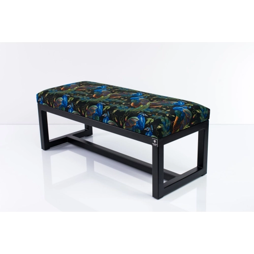 Ławka Pufa Tapicerowana Pawie Stal LGM-9 Rozmiary od 50 cm do 200 cm
