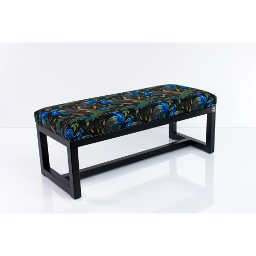 Ławka Pufa Tapicerowana Pawie Stal LGM-9 Rozmiary od 50 cm do 200 cm