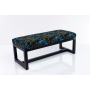 Ławka Pufa Tapicerowana Pawie Stal LGM-9 Rozmiary od 50 cm do 200 cm
