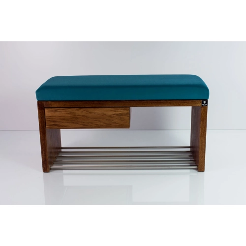 Ławka Szafka Pufa Tapicerowana Siedzisko Gładkie Turkus LGS-1 Rozmiary od 50 cm do 200 cm