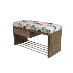 Ławka Szafka Pufa Tapicerowana Siedzisko Gładkie Print AB1 LGS-1 Rozmiary od 50 cm do 200 cm