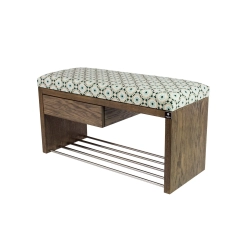 Ławka Szafka Pufa Tapicerowana Siedzisko Gładkie Mandala Koła LGS-1 Rozmiary od 50 cm do 200 cm