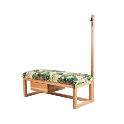 Ławka Szafka Pufa Tapicerowana Siedzisko Gładkie Tropic 01 Wieszak LGS-13 Rozmiary od 50 cm do 200 cm