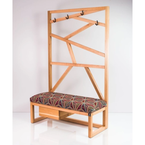 Ławka Szafka Pufa Tapicerowana Siedzisko Gładkie Malawi Wieszak LGS-14 Rozmiary od 50 cm do 200 cm