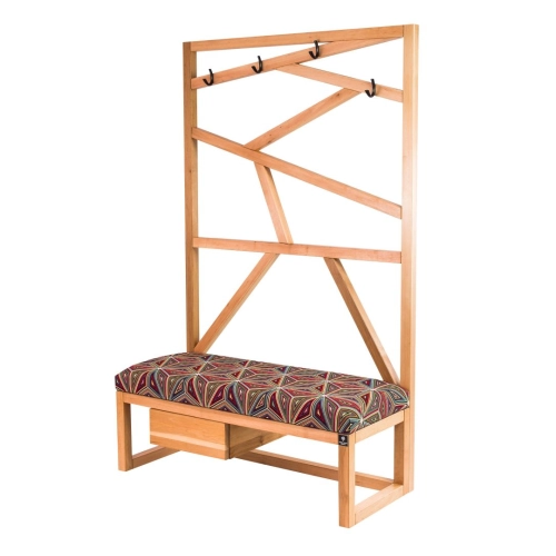 Ławka Szafka Pufa Tapicerowana Siedzisko Gładkie Malawi Wieszak LGS-14 Rozmiary od 50 cm do 200 cm