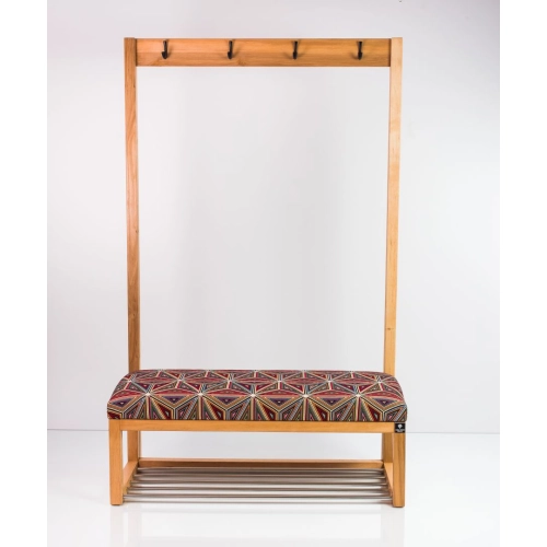 Ławka Szafka Pufa Tapicerowana Siedzisko Gładkie Malawi Wieszak LGS-15 Rozmiary od 50 cm do 200 cm