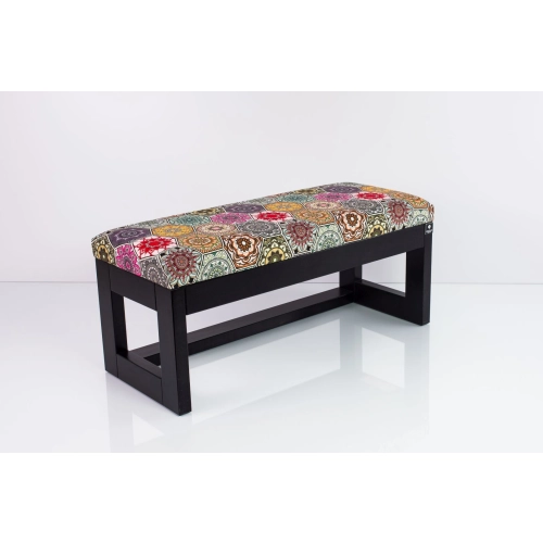 Ławka Szafka Pufa Tapicerowana Siedzisko Gładkie Hexagony Mandala LGS-27 Rozmiary od 50 cm do 200 cm