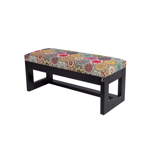 Ławka Szafka Pufa Tapicerowana Siedzisko Gładkie Hexagony Mandala LGS-27 Rozmiary od 50 cm do 200 cm