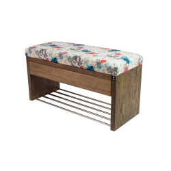 Ławka Szafka Pufa Tapicerowana Siedzisko Gładkie Print AB1 LGS-3 Rozmiary od 50 cm do 200 cm