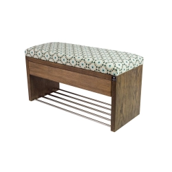 Ławka Szafka Pufa Tapicerowana Siedzisko Gładkie Mandala Koła LGS-3 Rozmiary od 50 cm do 200 cm