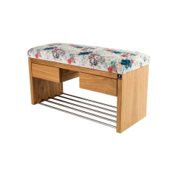 Ławka Szafka Pufa Tapicerowana Siedzisko Gładkie Print AB1 LGS-4 Rozmiary od 50 cm do 200 cm