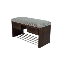 Ławka Szafka Pufa Tapicerowana Siedzisko Gładkie Pepitka LGS-4 Rozmiary od 50 cm do 200 cm