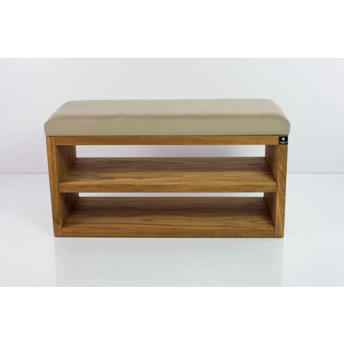 Ławka Szafka Pufa Tapicerowana Siedzisko Gładkie Beż LGS-5 Rozmiary od 50 cm do 200 cm