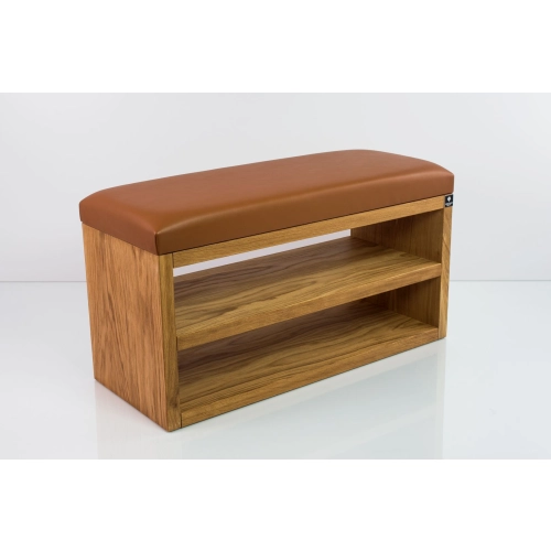 Ławka Szafka Pufa Tapicerowana Siedzisko Gładkie Ekoskóra Cappucino LGS-5 Rozmiary od 50 cm do 200 cm