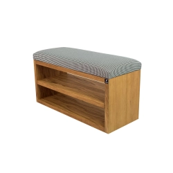 Ławka Szafka Pufa Tapicerowana Siedzisko Gładkie Pepitka LGS-5 Rozmiary od 50 cm do 200 cm