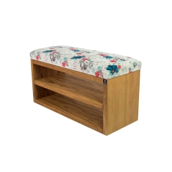 Ławka Szafka Pufa Tapicerowana Siedzisko Gładkie Print AB1 LGS-5 Rozmiary od 50 cm do 200 cm