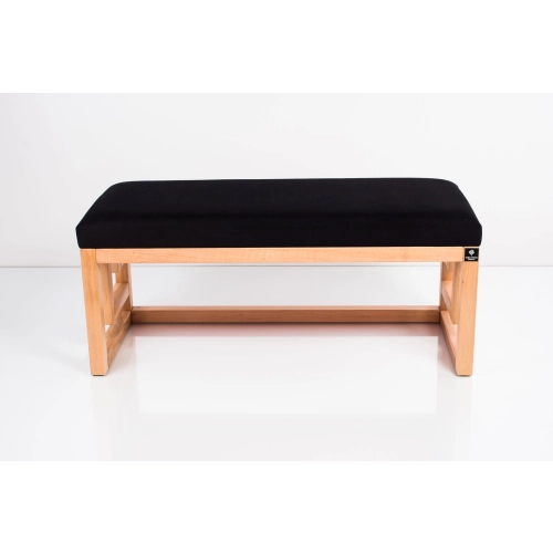 Ławka Szafka Pufa Tapicerowana Siedzisko Gładkie Czarny LGS-51 Rozmiary od 50 cm do 200 cm