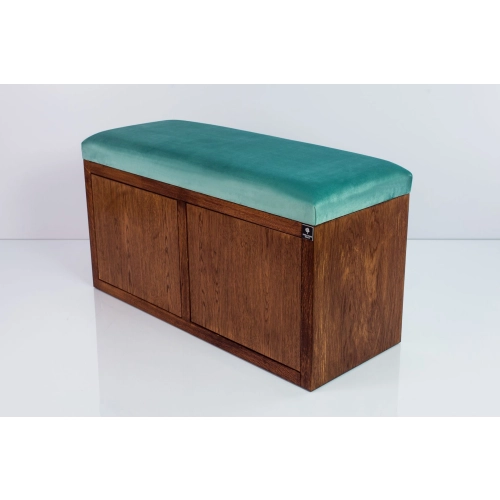 Ławka Szafka Pufa Tapicerowana Siedzisko Gładkie Mięta LGS-6 Rozmiary od 50 cm do 200 cm