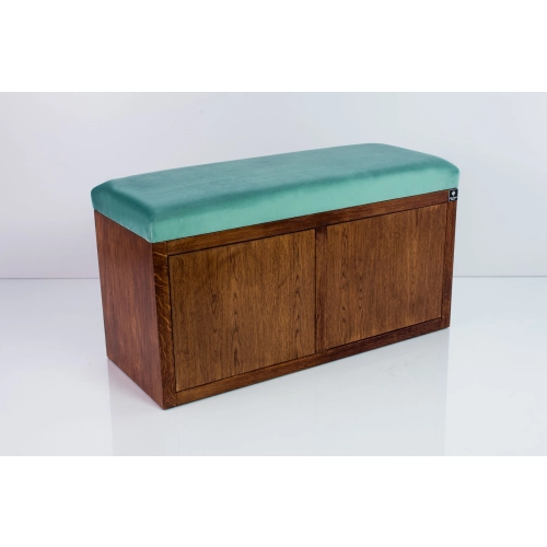 Ławka Szafka Pufa Tapicerowana Siedzisko Gładkie Mięta LGS-6 Rozmiary od 50 cm do 200 cm