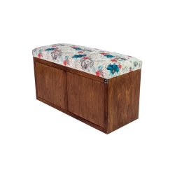 Ławka Szafka Pufa Tapicerowana Siedzisko Gładkie Print AB1 LGS-6 Rozmiary od 50 cm do 200 cm